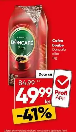 PROFI Cafea boabe Doncafe Elita Ofertă