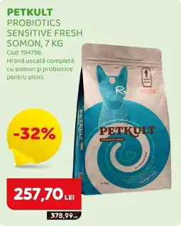 Animax Petkult probiotics sensitive fresh somon Ofertă