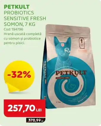 Petkult probiotics sensitive fresh somon