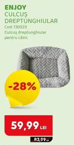 Animax Enjoy culcuș dreptunghiular Ofertă