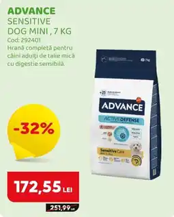Animax Advance sensitive dog mini Ofertă