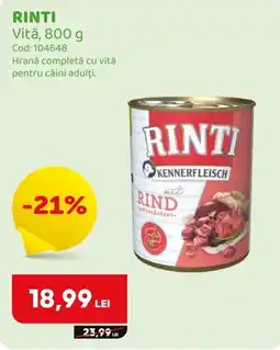 Animax Rinti vită Ofertă