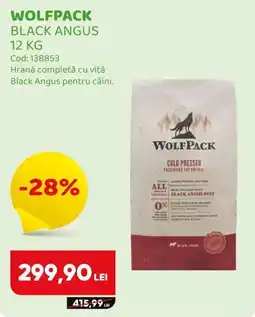 Animax Wolfpack hrană completă cu vită black angus Ofertă