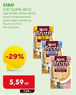 Animax Ciao cat supă Ofertă