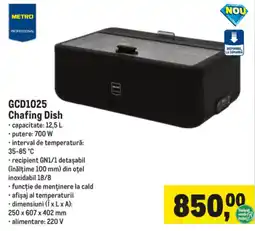 Metro Metro Professional Chafing Dish Ofertă