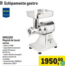 Metro Metro professional mașină de tocat carne gmg1200 Ofertă