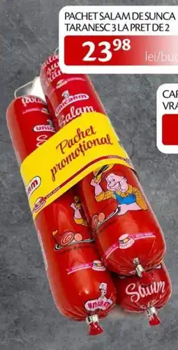 Unicarm Unicamn salam de sunca taranesc Ofertă