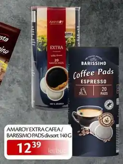 Unicarm Amaroy extra cafea / barissimo pads Ofertă