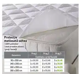 Metro Protectie matlasata saltea Ofertă