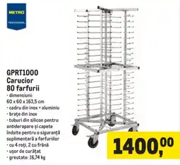 Metro Metro Professional Carucior 80 farfurii Ofertă