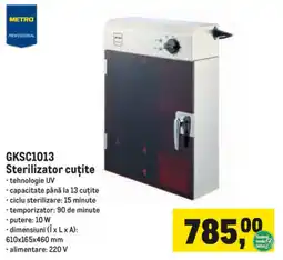 Metro Metro sterilizator cuțite Ofertă