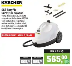 Metro Karcher sc2 easyfix curățitor cu abur Ofertă