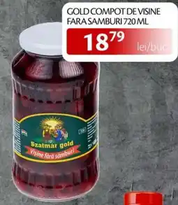 Unicarm Gold Compot de visine fara samburi Ofertă