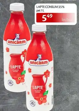 Unicarm Unicarm lapte de consum integral Ofertă