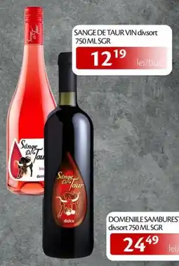 Unicarm Sange De Taur vin Ofertă