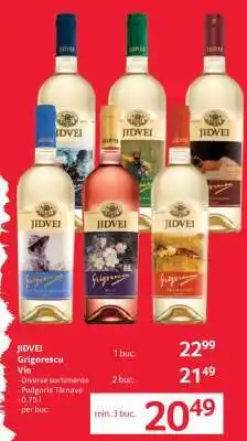 Selgros Jidvei Grigorescu Vin Ofertă