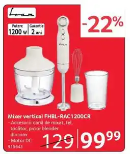 Selgros Mixer vertical FHBL-RAC1200CR Ofertă