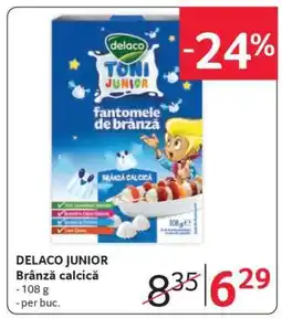 Selgros DELACO JUNIOR Brânză calcică Ofertă