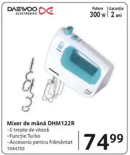 Selgros Mixer de mână DHM122R Ofertă