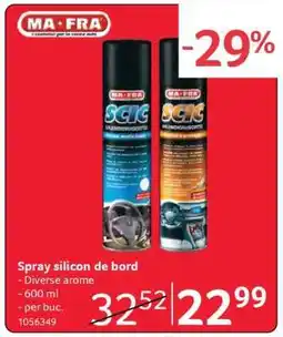Selgros Spray silicon de bord Ofertă