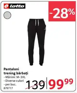 Selgros Pantaloni trening bărbați Ofertă