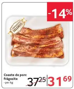 Selgros Coaste de porc frăgezite Ofertă