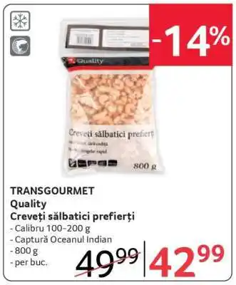 Creveți sălbatici prefierți