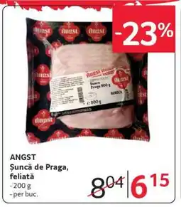 Selgros ANGST Șuncă de Praga, feliată Ofertă