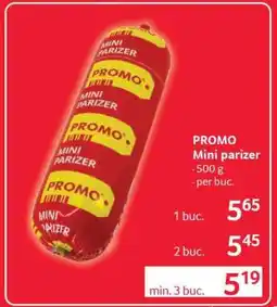 Selgros PROMO Mini parizer Ofertă