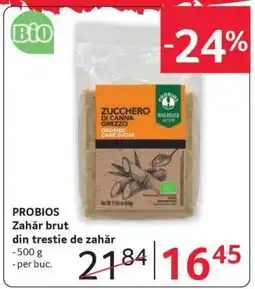 Selgros PROBIOS Zahăr brut din trestie de zahăr Ofertă