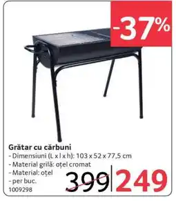 Selgros Grătar cu cărbuni Ofertă