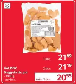 Selgros VALDOR Nuggets de pui Ofertă