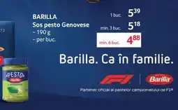 Selgros BARILLA SOS PESTO GENOVESE Ofertă