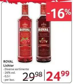 Selgros ROYAL Lichior Ofertă