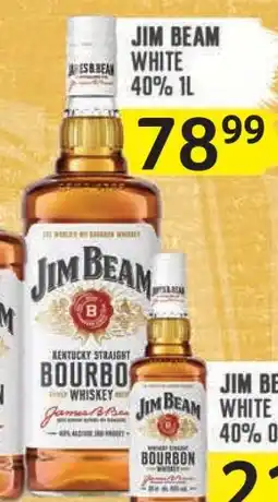 Selgros JIM BEAM WHITE 40% 1L Ofertă