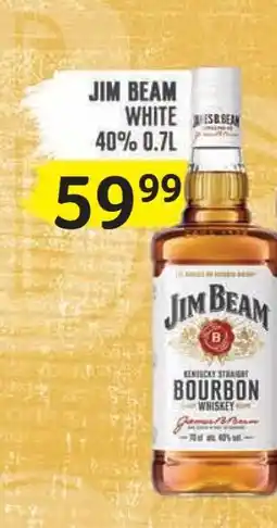 Selgros JIM BEAM WHITE 40% 0.7L Ofertă