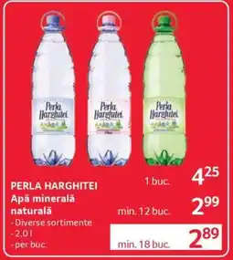 Selgros PERLA HARGHITEI Apă minerală naturală Ofertă
