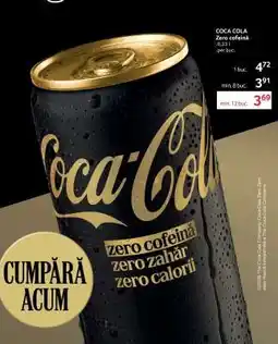 Selgros COCA COLA Zero cofeină Ofertă