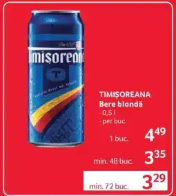 Selgros TIMIŞOREANA Bere blondă Ofertă