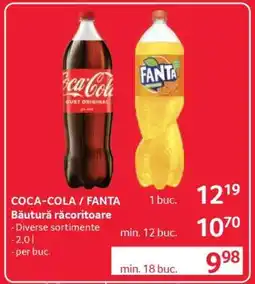 Selgros COCA COLA / FANTA Ofertă