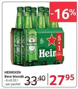 Selgros HEINEKEN Bere blondă Ofertă