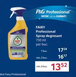 Selgros FAIRY Professional Spray degresant Ofertă