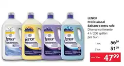Selgros LENOR Professional Balsam pentru rufe Ofertă