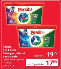 Selgros PERSIL 4 în1 Discs Detergent discuri pentru rufe Ofertă