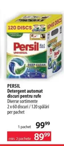 Selgros Persil Detergent automat discuri pentru rufe Ofertă