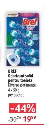 Selgros Bref Odorizant solid pentru toaletă Ofertă