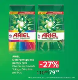 Selgros ARIEL Detergent pudră pentru rufe Ofertă