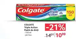 Selgros Colgate Triple Action Pastă de dinți Ofertă
