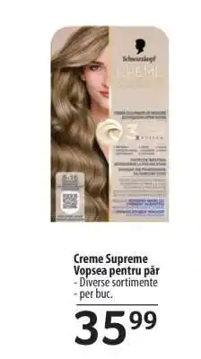 Selgros Creme Supreme Vopsea pentru păr Ofertă