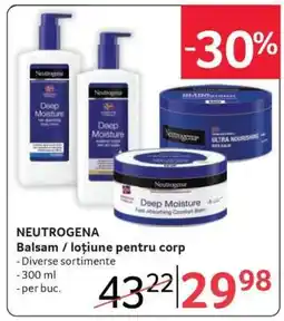 Selgros NEUTROGENA Balsam / loțiune pentru corp Ofertă